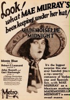 plakat filmu Mademoiselle Midnight