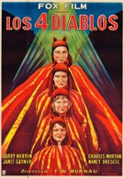 plakat filmu Czterech diabłów