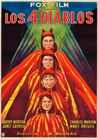 Plakat filmu Czterech diabł&oacute;w