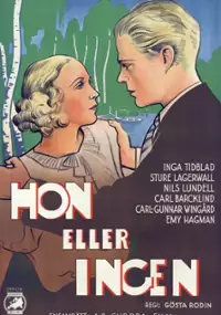 Plakat filmu Hon eller ingen