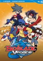 plakat serialu Bakuten Shoot Beyblade 2002