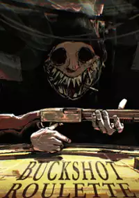 Plakat gry Buckshot Roulette