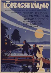 Plakat filmu Lördagskvällar