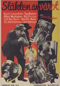 Plakat filmu Sl&auml;kten &auml;r v&auml;rst