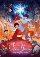 plakat filmu Pomocnik Świętego Mikołaja i magiczne płatki śniegu