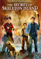 plakat filmu Trzech detektyw&oacute;w i Wyspa Szkielet&oacute;w