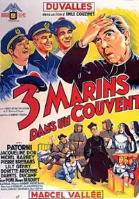 Plakat filmu Trois marins dans un couvent
