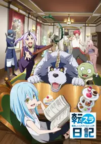 Plakat serialu Tensura Nikki Tensei Shitara Slime Datta Ken