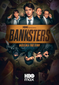 Plakat serialu Banksters