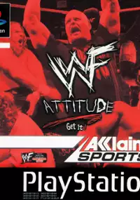 Plakat gry WWF Attitude