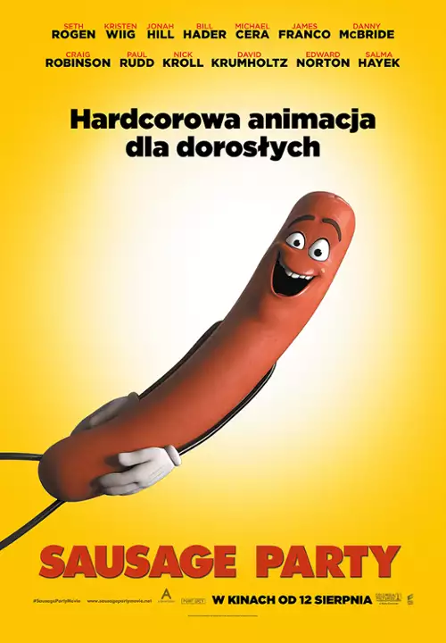 plakat filmu Sausage Party