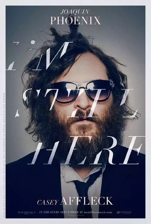 plakat filmu Joaquin Phoenix. Jestem, jaki jestem