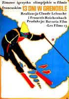 plakat filmu Olimpiada w Grenoble