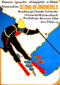 Plakat filmu Olimpiada w Grenoble