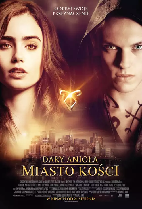 plakat filmu Dary Anioła: Miasto kości