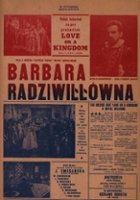 plakat filmu Barbara Radziwiłłówna