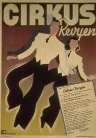 Plakat filmu Cirkus-Revyen