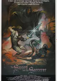 Plakat filmu Miecz i czarnoksiężnik