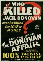 plakat filmu Sprawa Donovana