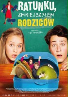 plakat filmu Ratunku, zmniejszyłem rodziców