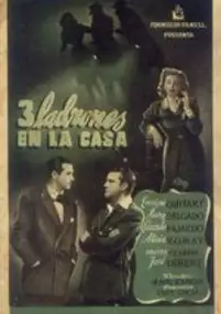 Plakat filmu Tres ladrones en la casa