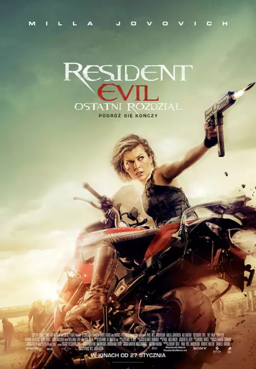 plakat filmu Resident Evil: Ostatni rozdział