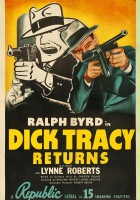 plakat filmu Dick Tracy Returns