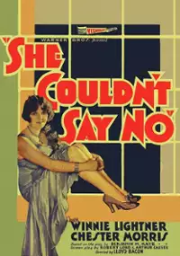 Plakat filmu She Couldn't Say No