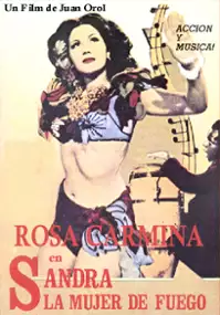 Plakat filmu La Sandra/Mujer de fuego