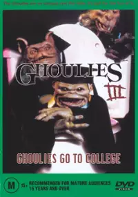 Plakat filmu Ghoulies w koledżu