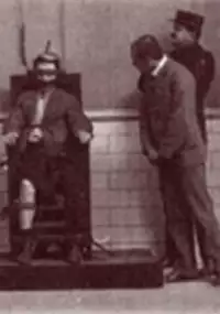 Plakat filmu Execution of Czolgosz, with Panorama of Auburn Prison