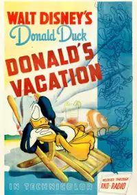 Plakat filmu Donald na wakacjach