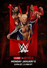 Plakat programu TV WWE Monday Night RAW