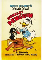 plakat filmu Pingwin Kaczora Donalda
