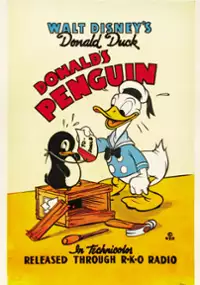 Plakat filmu Pingwin Kaczora Donalda