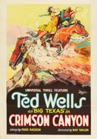 Plakat filmu The Crimson Canyon