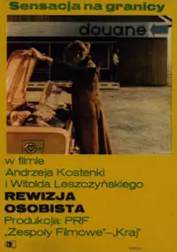 Plakat filmu Rewizja osobista