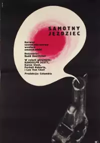 Plakat filmu Samotny jeździec