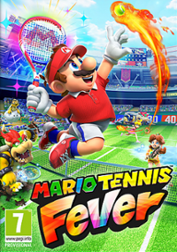 Plakat gry Mario Tennis Fever