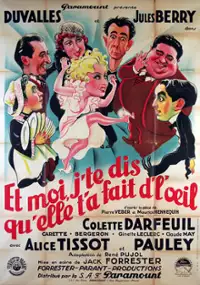 Plakat filmu Et moi, j&#39;te dis qu&#39;elle t&#39;a fait de l&#39;oeil