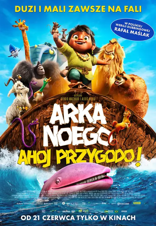 plakat filmu Arka Noego. Ahoj przygodo!