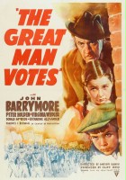 plakat filmu The Great Man Votes