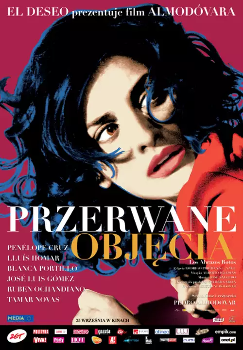 plakat filmu Przerwane objęcia