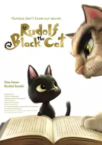 Plakat filmu Czarny kot Rudolf