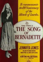 plakat filmu Pieśń o Bernadette
