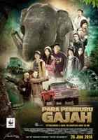 plakat filmu Para Pemburu Gajah