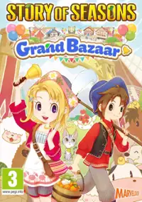 Plakat gry Bokujou Monogatari Let&#39;s! Furi no Grand Bazaar