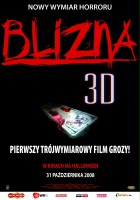 plakat filmu Blizna 3D