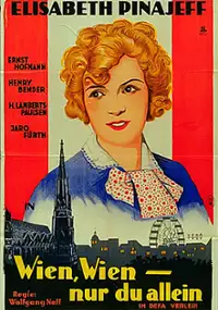 Plakat filmu Wien, Wien - Nur du allein