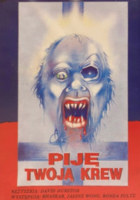 Plakat filmu Piję Twoją krew